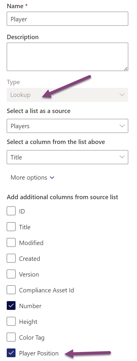 Choice Field in a Lookup Column Using SharePoint and Microsoft Lists